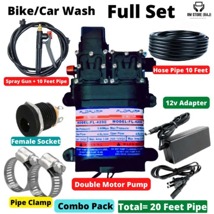 full-set-12v-dc-double-pump-for-bike-car-washing